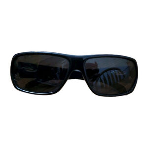 Smith Black TLT Optics Sunglasses Frame Lense Heavily Scratched For Repair Parts